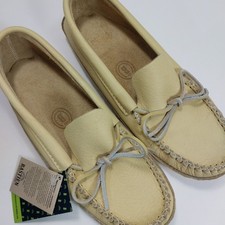 Bastien Indigenous Craftsmanship Moccasins Size 10 Mens Maple Colour Style 7268H