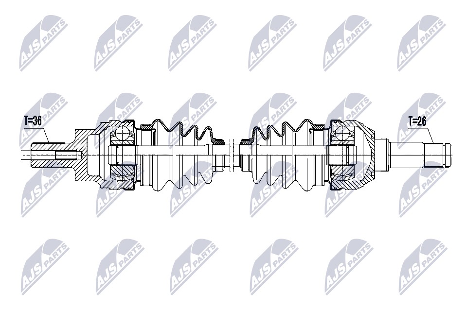 Fits NTY NPW-VV-157 TRANSMISSION