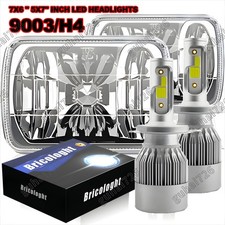 Pair 7x6 Inch Led Headlights Hilo Drl For Toyota Tacoma 1995 1996 1997 Pickup Pair 7x6 Inch Led Headlights Hilo Drl For Toyota Tacoma 1995 1996 1997 Pickup