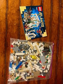 100% Complete LEGO Atlantis Sets 7985 + 7978 w/ Instructions (Retired)