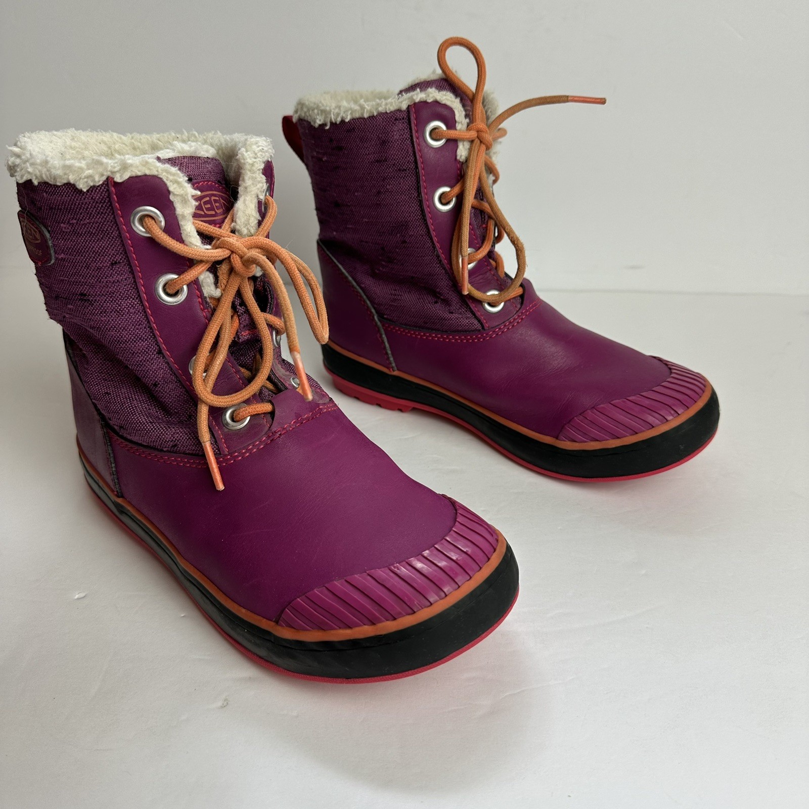 Stivali da neve Keen Elsa giovane ragazza taglia 3 EU 35 scarpe pioggia 100 grammi isolamento