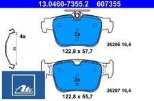 Ate 13.0460-7355.2 Bremsbelagsatz für Scheibenbremse Bremsbelagsatz 
