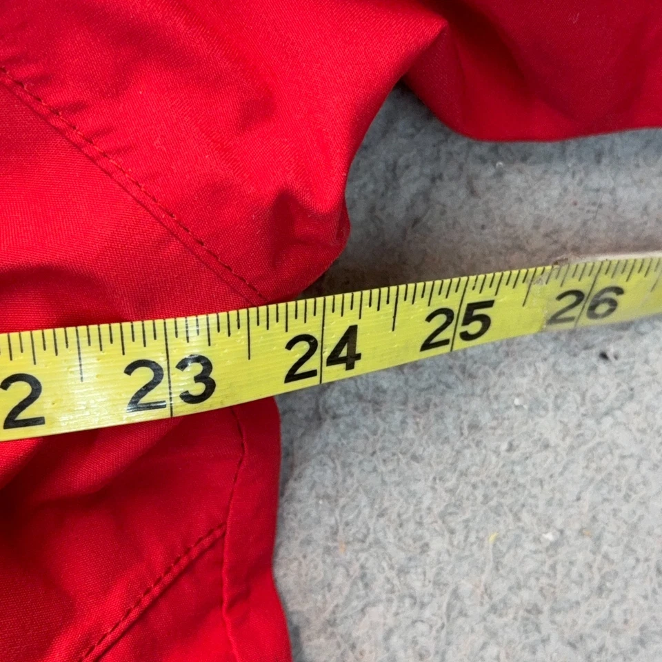 Chaqueta Gill OS2 para Hombres XL Roja Impermeable Abrigo de Vela Reflectante Borde Con Capucha Foto 3 de 4