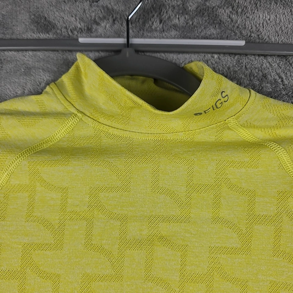 Exfoliante inferior Figs Apariente para mujer talla XS amarillo cuello falso manga larga Foto 3 de 4