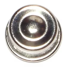 MIDWEST FASTENER 34141 1/4" Chrome Plated Steel Push Nuts 1 12PK