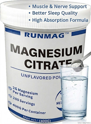 citrato de magnesio en polvo 100% puro Magnesium Citrate powder Nuevo el mejor y