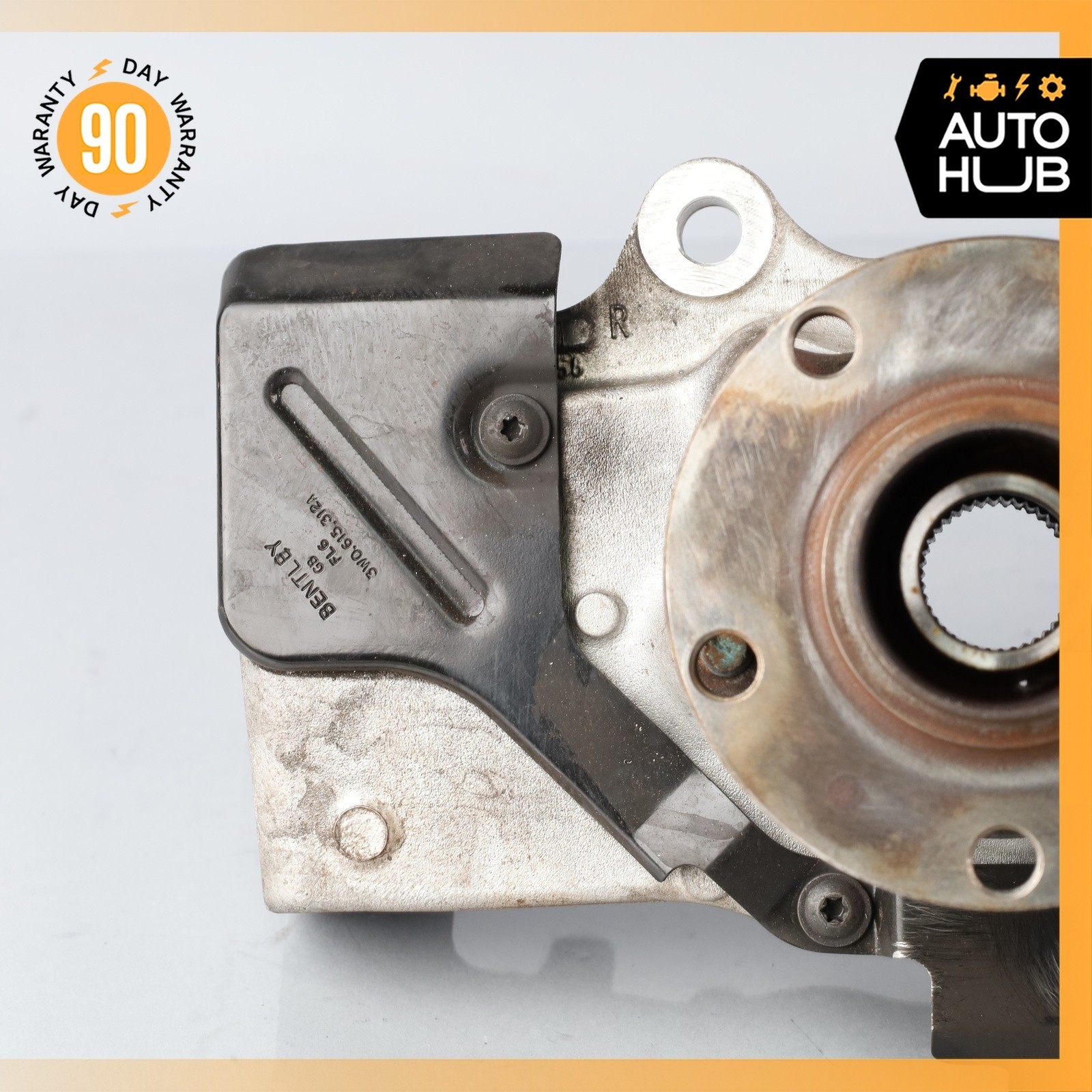 07-12 Bentley Continental GTC GT Front Right Side Spindle Knuckle Hub OEM 43k