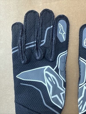 Alpinestars Tech-1 ZX V3 Gloves Black Anthracite Sz X-Large SFI