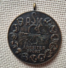 ASK - 60 Jahre Arbeiter Sport Linz    11-13.7  1952   Medaille