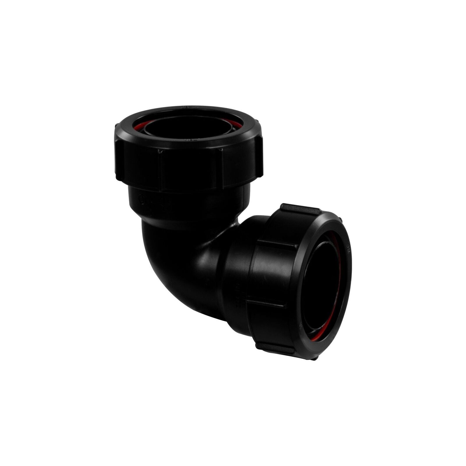 McAlpine Black Multifit 90 Degree Bend 1.50"" MT4-BL