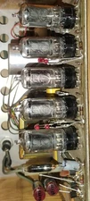Vintage Raytheon CK19-16 Nixie Tube Clock – Made in USA – 5x Working Tubes 1970