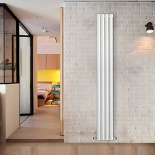 Horizontal Vertical Oval Column Tube Rads Bathroom Heating Designer Radiator