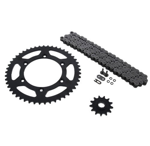 2003 Kawasaki 400 KLX400 O Ring Chain and Sprocket Black 14/49 116L