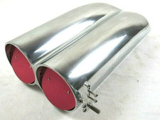 Aluminum Shotgun Intake Smooth Top Dual Carb Hood Scoop Polished