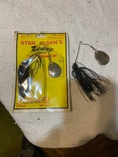 2 Stan Sloan's Zorro Spinnerbaits 5/8oz black
