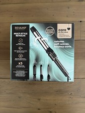 REVAMP Multi Style Revolve 3-in-1 Rotating Hair Curler, Unused Read Description