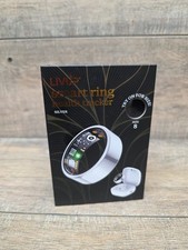 LivUp LU-SMTRNG-500 Smart Ring, Health Monitoring, Sleep Tracking, SILVER Size 8