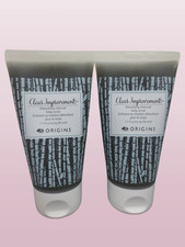 ORIGINS CLEAR IMPROVEMENT DETOXIFYING CHARCOAL BODY SCRUB 1.7 OZ NWOB 2PCS