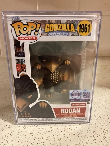 LIMITED EDITION ONLY 7500 PCS Rodan Funko Pop #1961 Godzilla Movies
