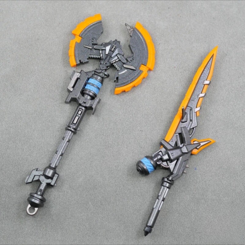 For SS38 OP Prime Upgrade Kit Axe Sword Replacement Foot Mobile