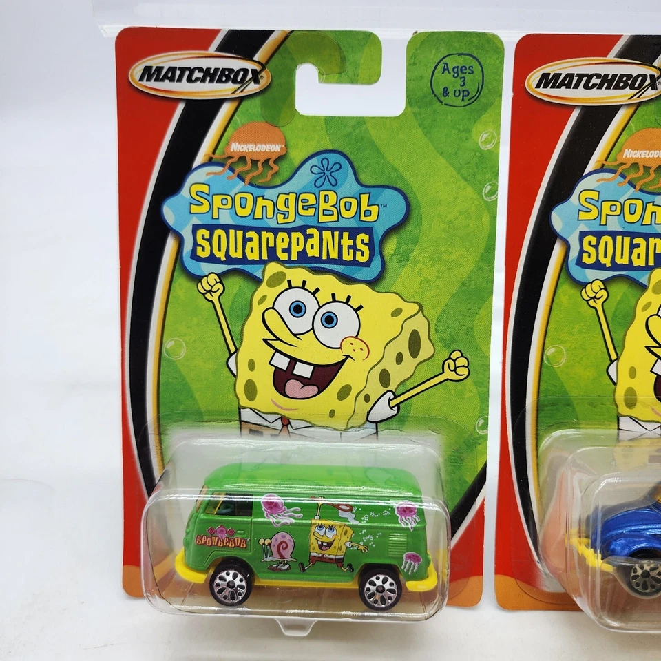 Lote de 2 Pantalones Cuadrados Bob Esponja Volkswagen!  - Escarabajo y Bus Nuevo ¡ENVÍO GRATUITO! Foto 2 de 4