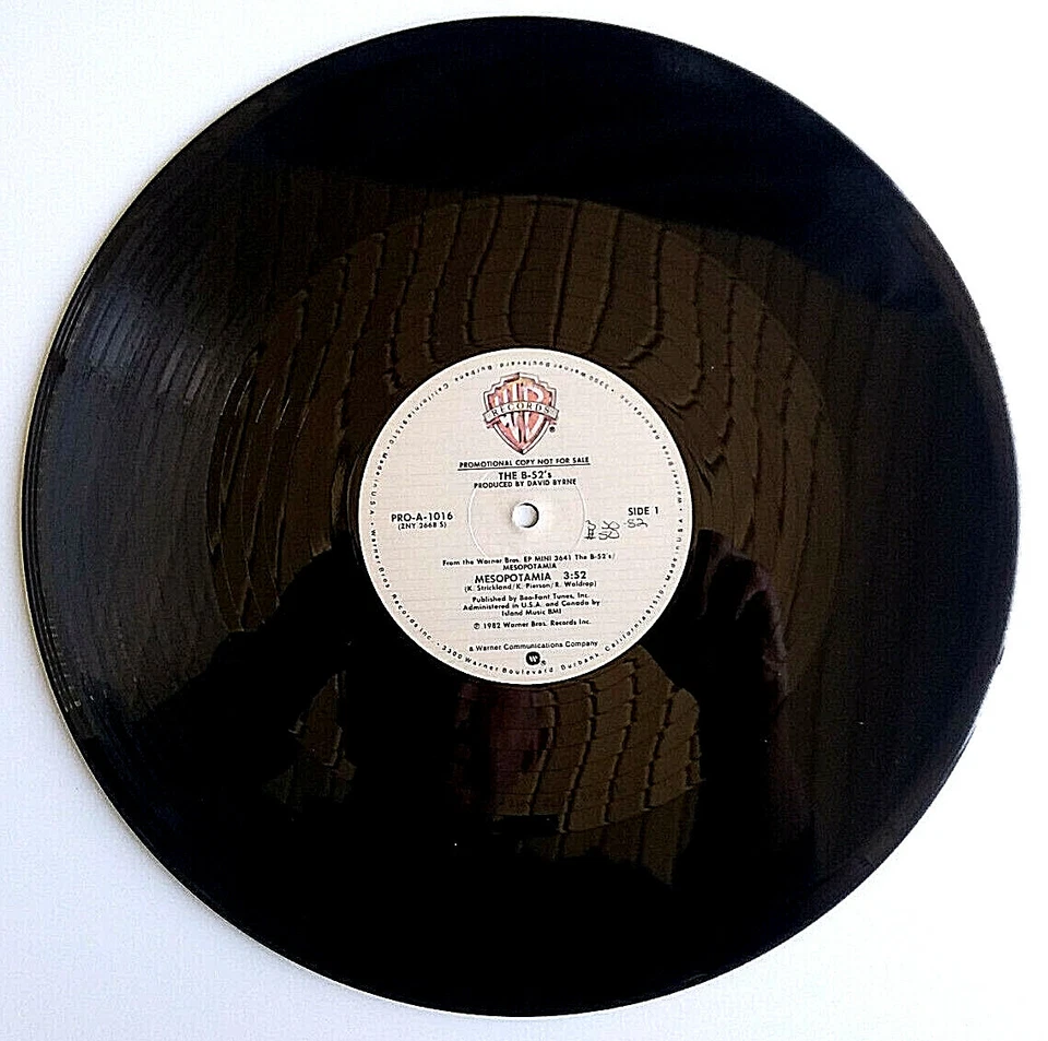 B-52s - Mesopotamia / Deep Sleep / Cake - Vinyl 12" Single Sterling Press PROMO Foto 3 de 4