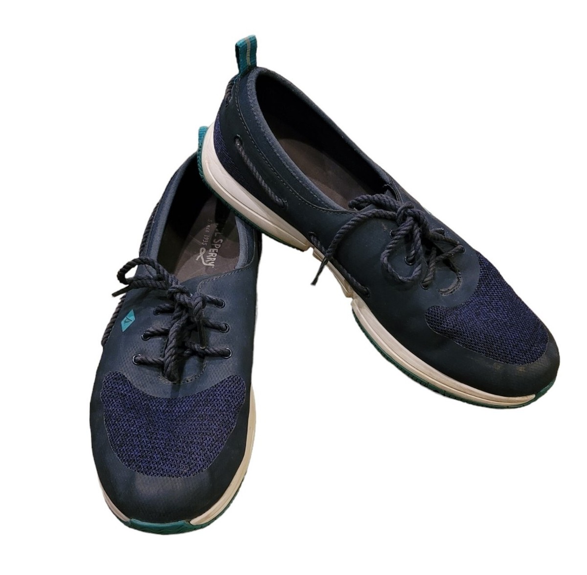 Sperry Top Sider Navy Blue Sneakers STS97732 61428 Women Sz  display picture 2
