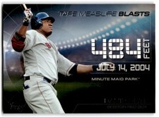 2015 Topps Update Tape Measure Blasts David Ortiz Boston Red Sox #TMB-10