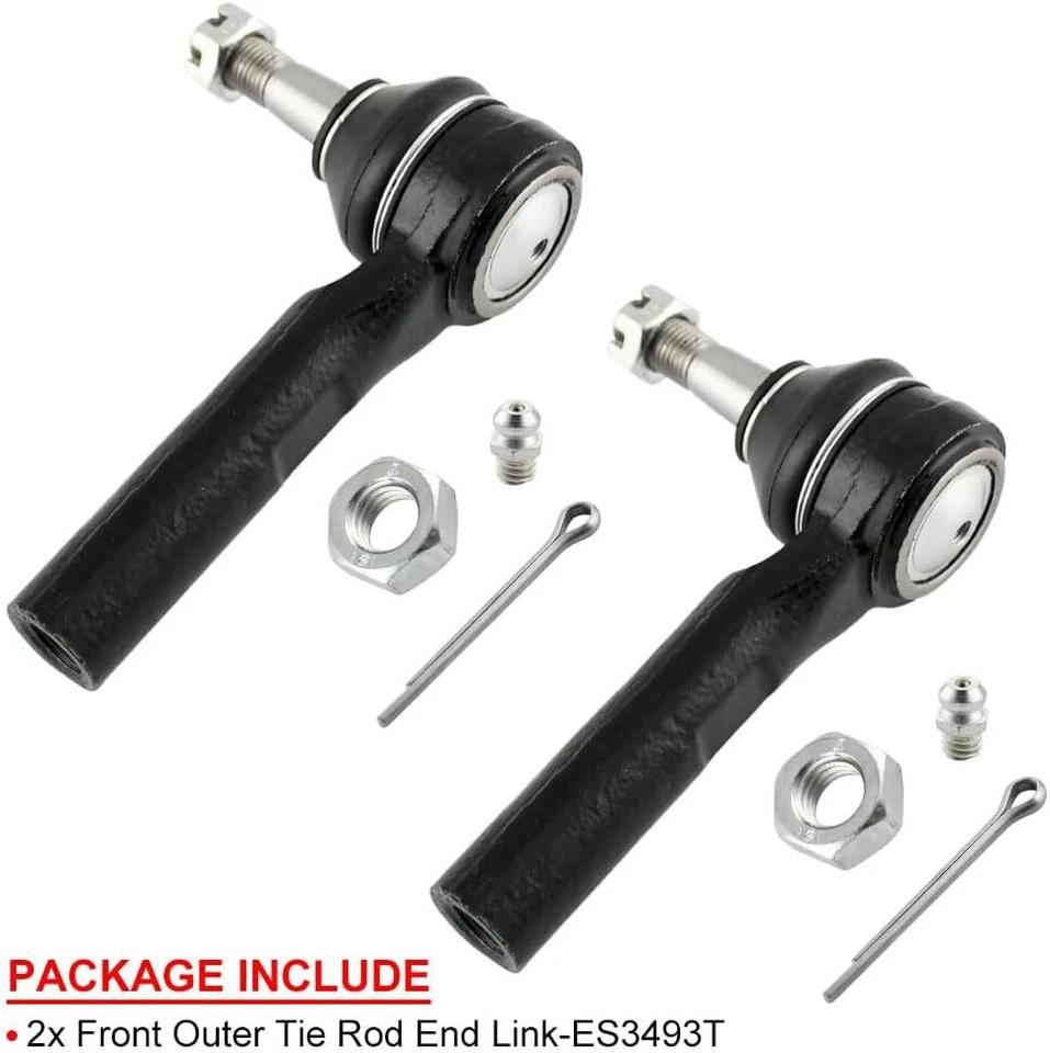 4Pc Front Inner and Outer Tie Rod Ends for Silverado Sierra 1500 Tahoe Yukon Foto 2 de 4