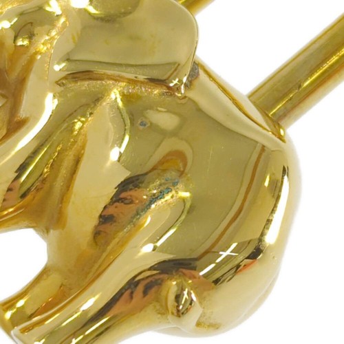 Auth HERMES Elephant Motif Cadena Lock Bag Charm Gold Accessory with box F/J - Picture 11 of 19