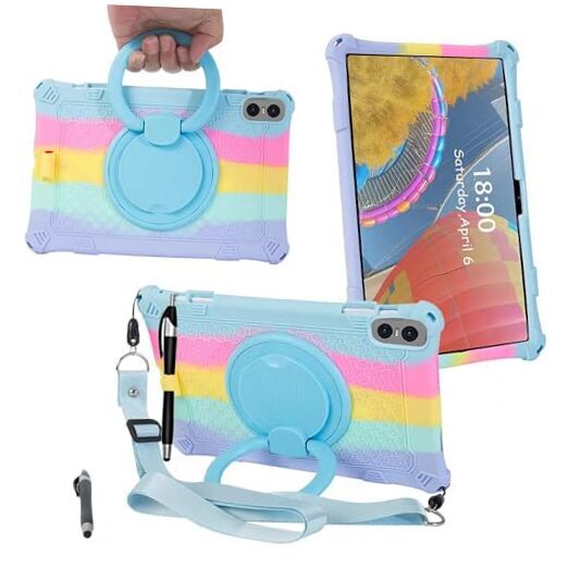 Teclast T50 Pro 11 Inch Soft Anti-Stress Light Blue Tablet Case  -image