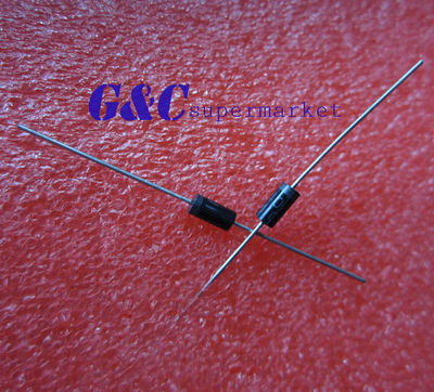 50pcs 1N4004 DO-41 MIC 1A 400V Rectifier Diode GOOD QUALITY