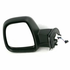 For Peugeot Partner 2012-2019 Electric Black Cover Wing Mirror Door Left Side