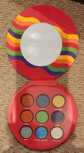FRUIT LOOPS Eyeshadow Palette 9 Colors w/Mirror by Taste Beauty NEW! SEALED! - Picture 2 of 4