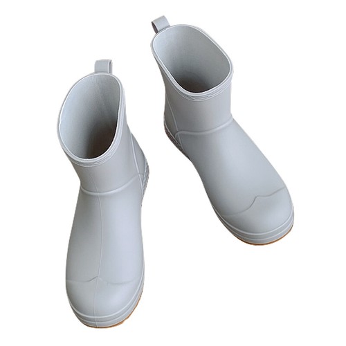Women Men Wellington Waterproof Rain Boots Womens Mens Casual Outdoor Work - Picture 33 of 63