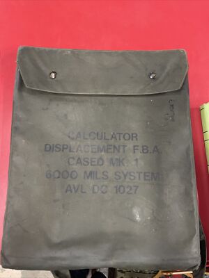 Calculator displacement F.B.A AVL DC 1027