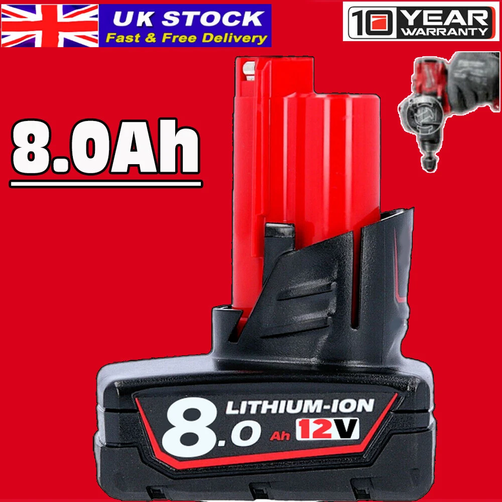 Milwaukee m12 8.0 battery online