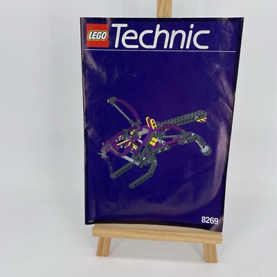 Vintage Original Lego Technic Instruction Manual Booklet Only 8269 NO PARTS PRPL