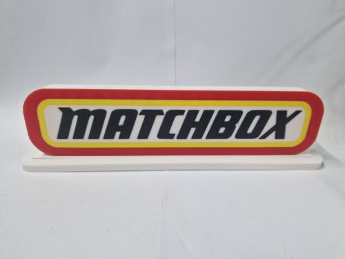 Matchbox Logo - 3D Shop Display Sammlung Schild Sammler Display - Bild 2 von 4