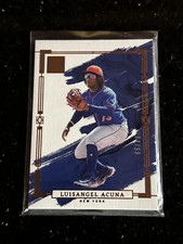 2024 Panini Impeccable #46 Luisangel Acuna #/99 New York Mets
