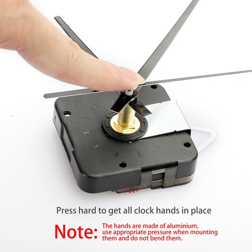 6Set Quartz Wall Clock Movement Mechanism DIY Replacement Hands Repair Tool Kit - Picture 3 of 9