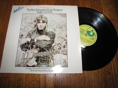 THE DAVE EDMUNDS & LOVE SCULPTUER - SINGLE'S A'S & B'S - HARVEST RECORDS LP