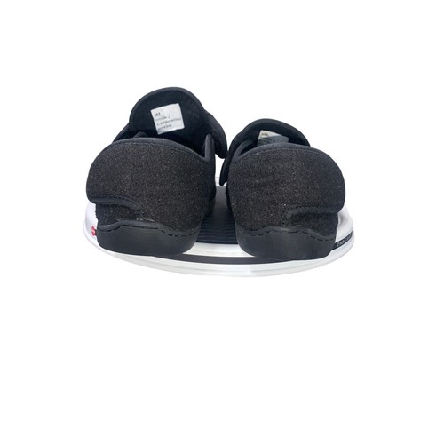 Foamtreads Physician L2 Black Slippers Mens Size 8M easy Closure Slip On Wool - Picture 3 of 10
