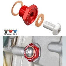 For Yamaha Raptor 700 700R Reducer Oil Drain Plug Bolt NICECNC 2006-2023