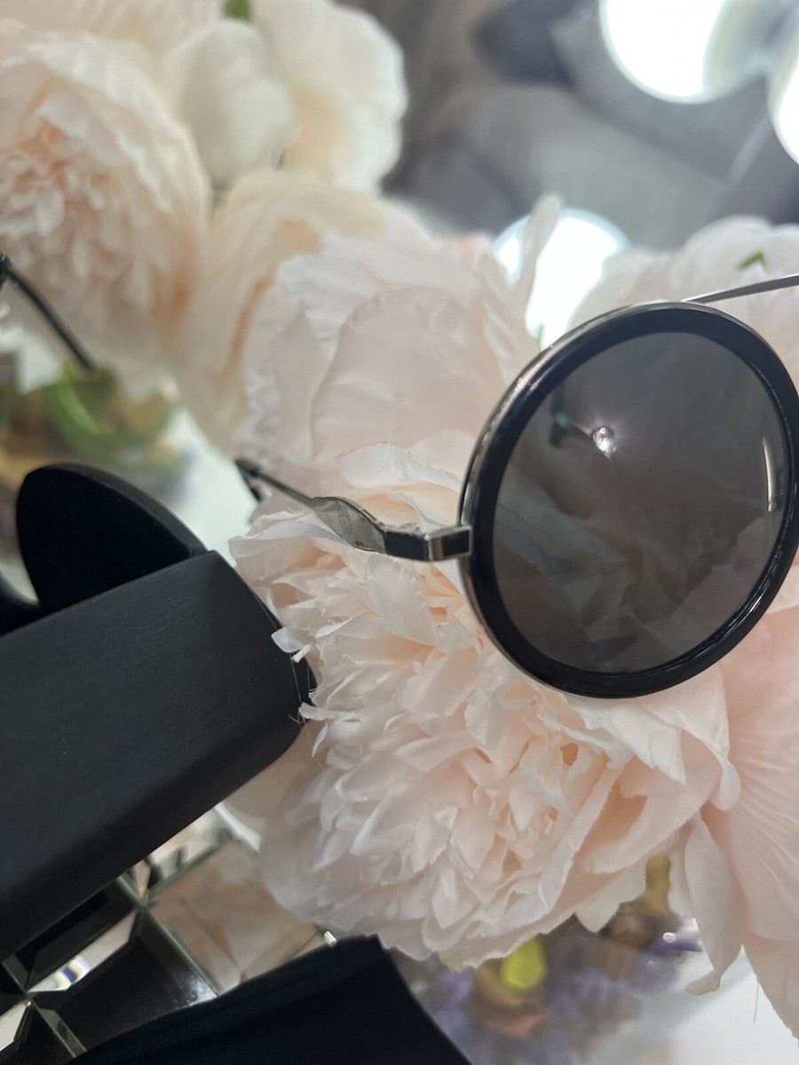 Wildfox Black Round Sunglasses With Gradient Lenses 63-14-139mm Wildfox Black Round Sunglasses With Gradient Lenses 63-14  main image 2
