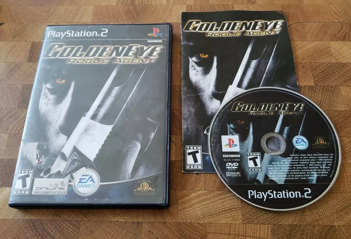 007 Goldeneye Rogue Agent Used PS2 Games For Sale Retro Game