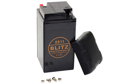 Batterie GEL Blitz 0811 6Volt Vespa Sprint 150 Veloce Super Sport 160 180 200
