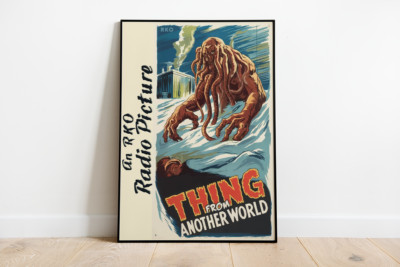 The Thing from another World | RKO Radio Pictures | Motiv 2/4 | Comic Retro Stil