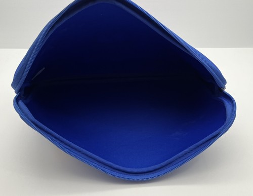 Cheezels Laptop Tablet Bag Case Snack Foods Collectible Zip Up Promotional Blue - Photo 3/10