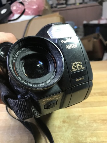 Vintage Panasonic PV-L559D VHSC Camcorder Palmcorder 150x UNTESTED - Picture 9 of 9